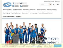 Tablet Screenshot of hygiene-klein.de